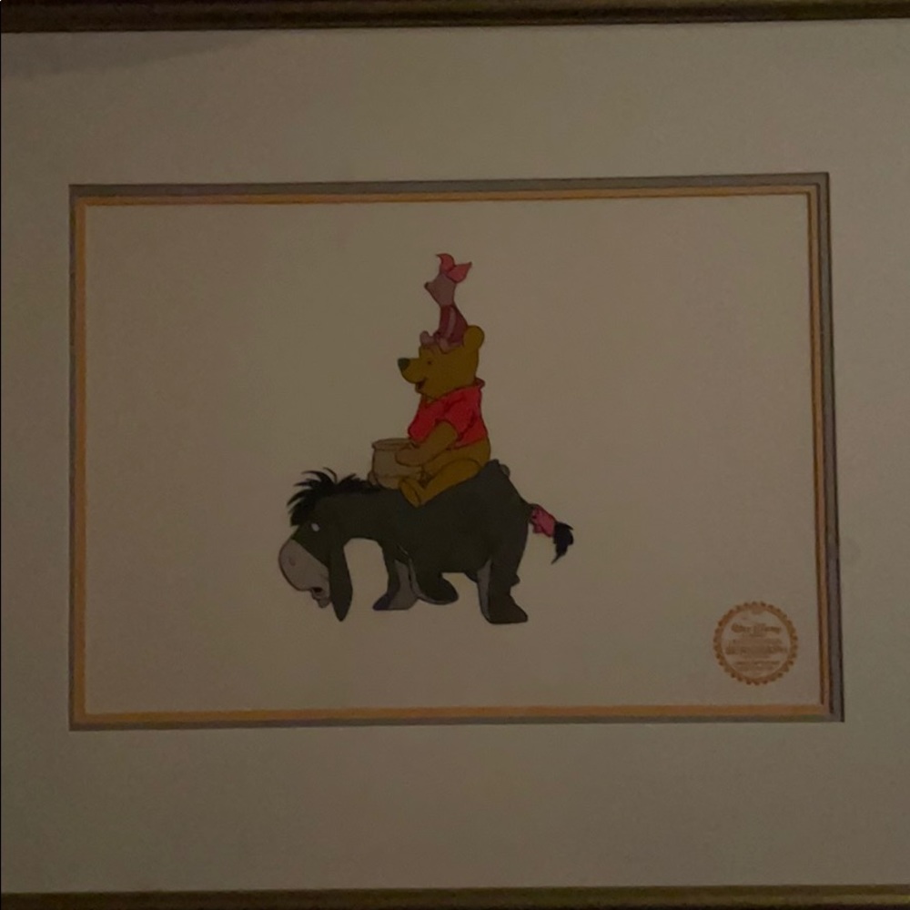 Winnie the Pooh serigraph cel (1968)